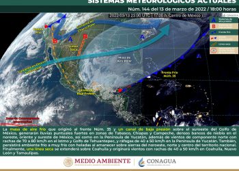 SMN prevé fuertes vientos en Chihuahua y Coahuila