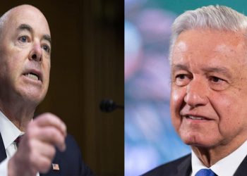 López Obrador se reúne con Alejandro Mayorkas, secretario de Seguridad de EU