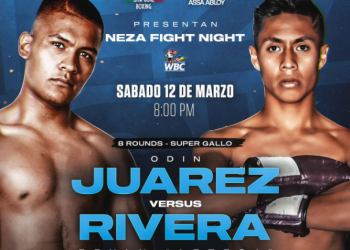 Odín Juárez y Brayan Rivera estelarizan “Neza Fight Night”