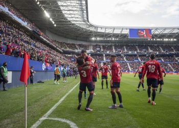 El Osasuna se impone al Villareal 1-0 en la jornada 27 de la Liga de España