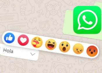 Ya será posible reaccionar a los mensajes en WhatsApp
