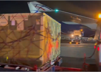 Llegan a México 14 millones de dosis de vacuna AstraZeneca vía COVAX: Ebrard