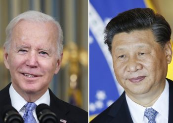 Xi pide a Biden trabajar conjuntamente por la paz mundial