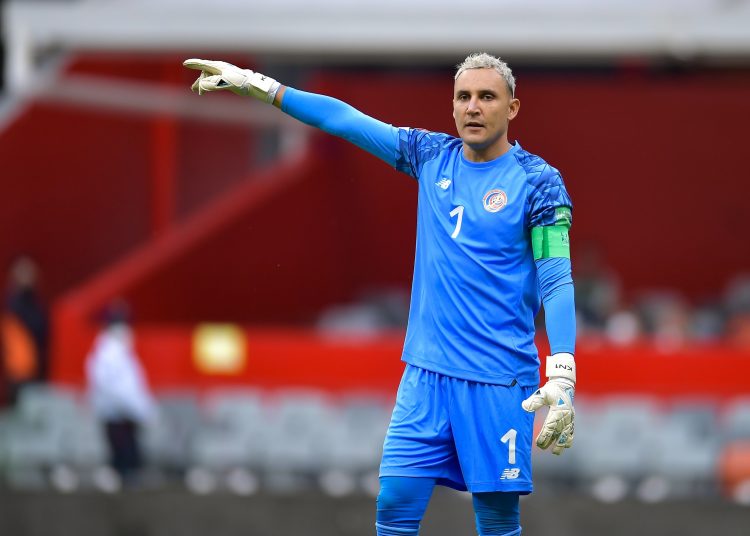 Keylor Navas of Costa Rica during the game Mexico (Seleccion Mexicana) vs Costa Rica, corresponding to CONCACAF World Cup Qualifiers road to the FIFA World Cup Qatar 2022, at Azteca Stadium, on January 30, 2022.



Keylor Navas de Costa Rica durante el partido Mexico (Seleccion Mexicana) vs Costa Rica, correspondiente a la Clasificacion de la CONCACAF camino a la Copa Mundial de la FIFA Qatar 2022, en el Estadio Azteca, el 30 de Enero de 2022.