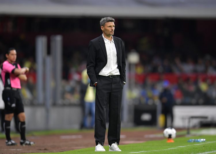 during the game America vs Leon, corresponding to day 15 of the Torneo Clausura Grita Mexico C22 of Liga BBVA MX, at Azteca Stadium, on April 20, 2022.



durante el partido America vs Leon, correspondiente a la jornada 15 del Torneo Clausura Grita Mexico C22 de la Liga BBVA MX, en el Estadio Azteca, el 20 de Abril de 2022.