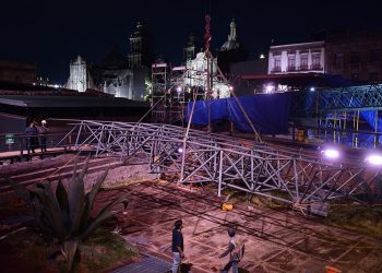 Avanza reparación del Templo Mayor a un año de daños por tormenta