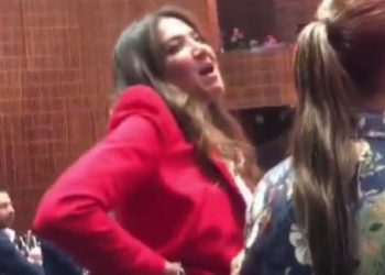 A Paloma Sánchez, diputada del PRI no le importa el voto. “Soy pluri”, grita 