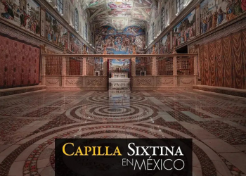 Réplica de la Capilla Sixtina abre sus puertas en CDMX