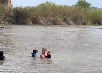 Rescata Grupo Beta a un niño y tres personas adultas de origen cubano en el Río Bravo