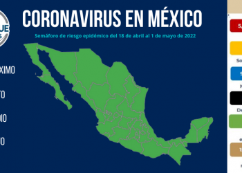 En las últimas 24 horas, México registra seis muertes y mil contagios de COVID 19