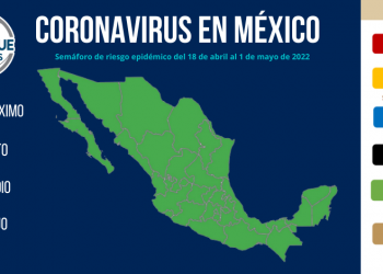 México suma mil 077 casos y 27 decesos por COVID-19