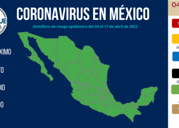 La Secretaría de Salud reportó 706 casos y 12 defunciones por COVID-19 en México