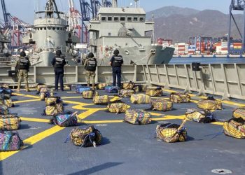 Decomisa la Armada de México 1,700 kilogramos de cocaína en Colima