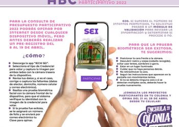La participación electrónica para Presupuesto Participativo es muy alta en la CDMX: Del Ángel
