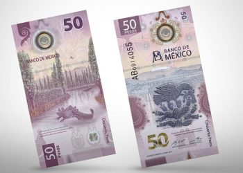 Billete de 50 pesos gana el Premio al Billete de Banco del Año