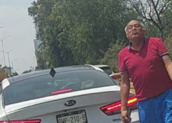 Detienen a persona que agredió a una familia en Av. Rio Churubusco