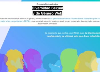INEGI llevará a cabo la  Encuesta Nacional sobre Diversidad Sexual y de Género Web