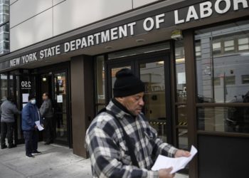 Baja a 184,000 la cifra semanal de solicitudes del subsidio por desempleo en Estados Unidos