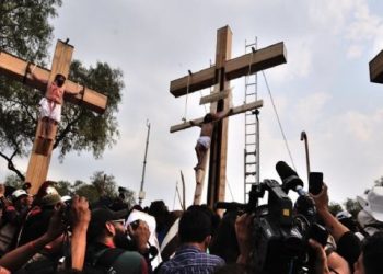 Iztapalapa se alista para su primer viacrucis presencial tras la pandemia