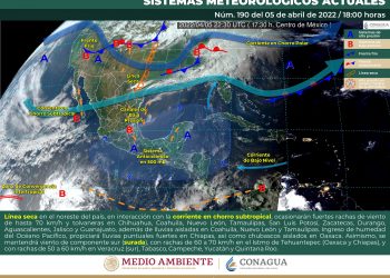 SMN prevé ambiente caluroso en el noreste, oriente y surestes de México