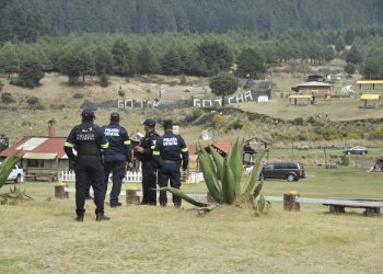 Policía del Estado de México redobla labores de vigilancia con drones  en La Marquesa