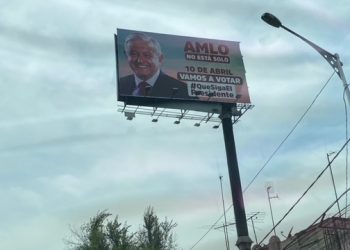 Propaganda a favor de López Obrador a días de la consulta de Revocación de Mandato