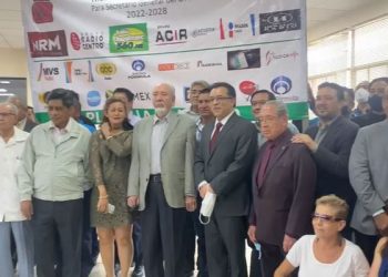 Fue registrada la planilla unidad y vanguardia, encabezada por el secretario general del STIRTT, Ricardo Acedo Samaniego