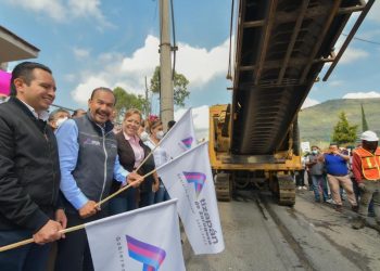 Pedro Rodríguez da inicio a la repavimentación de la avenida Ruiz Cortines