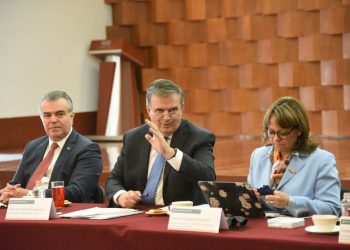 Canciller Ebrard se reúne con el Consejo Coordinador Empresarial