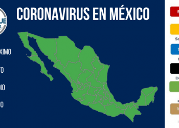 En la última semana, México registró 6 mil 351 casos y 148 decesos por COVID 19