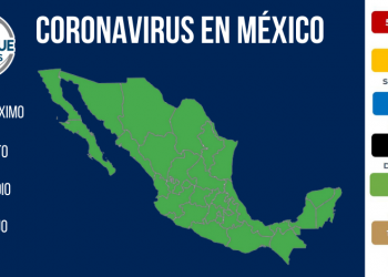 En la última semana, México registra 12 mil 265 casos y 89 decesos por COVID 19