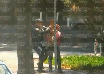 Fue detenido hombre que lanzó tabique a menor en restaurante de la colonia Roma: García Harfuch