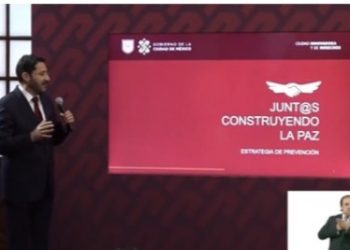 Programa Juntos Construyendo la Paz busca rescatar a 10 mil jóvenes en riesgo de caer en la delincuencia: Batres