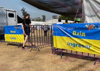 Cerca de 600 ucranianos permanecen en albergue de la alcaldía Iztapalapa