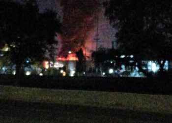 Se registra incendio en fábrica de Cuautitlán Izcalli