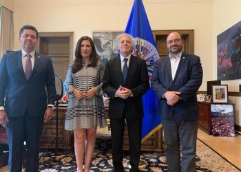 Acuden senadores de oposición a la OEA para denunciar Narco elección en Tamaulipas