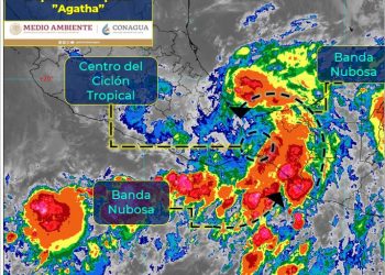 Agatha se degrada a depresión tropical en su paso por Oaxaca