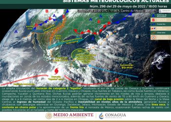 Se prevé que el huracán Agatha se intensifique y toque tierra en Oaxaca como huracán categoría 3