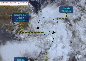 Ciclón Agatha se debilita a baja presión remanente 