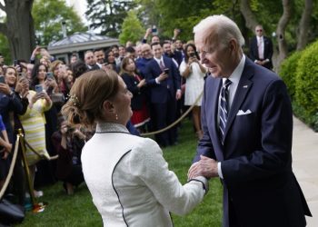 Biden celebra el Cinco de Mayo con la esposa de López Obrador como invitada
