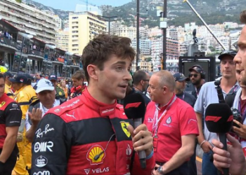 Charles Leclerc se queda con la Pole en el GP de Mónaco. Checo Pérez saldrá tercero