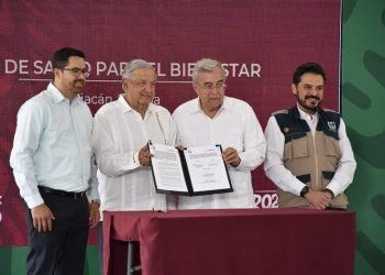 Firman IMSS y gobierno de Sinaloa convenio para implementar el Plan de Salud para el Bienestar
