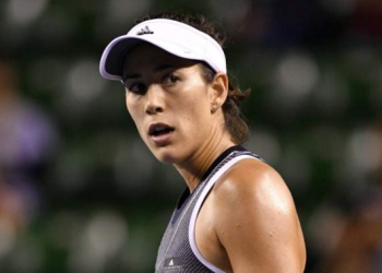 Garbiñe Muguruza cae eliminada en su estreno