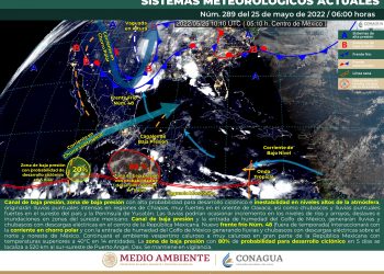 El frente frío 48 se extenderá sobre el norte y noreste de México