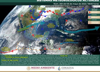 Se prevén lluvias fuertes en  el norte, noreste y centro del país