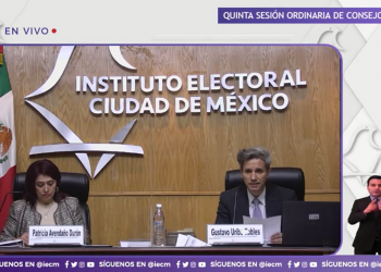 Consejeros electorales dejan sola a presidenta del IECM 