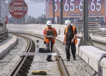En noviembre concluirá renovación de 7 curvas de tramo subterráneo de L12 del Metro