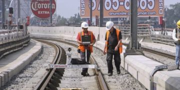 En noviembre concluirá renovación de 7 curvas de tramo subterráneo de L12 del Metro