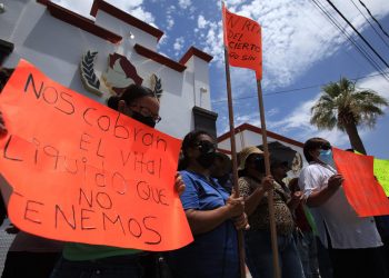 Exigen en el norte de México restablecimiento de abasto de agua