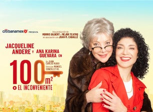 Patricia Gallo comparte escenario con Jacqueline Andere en  “100 metros cuadrados o El inconveniente”  